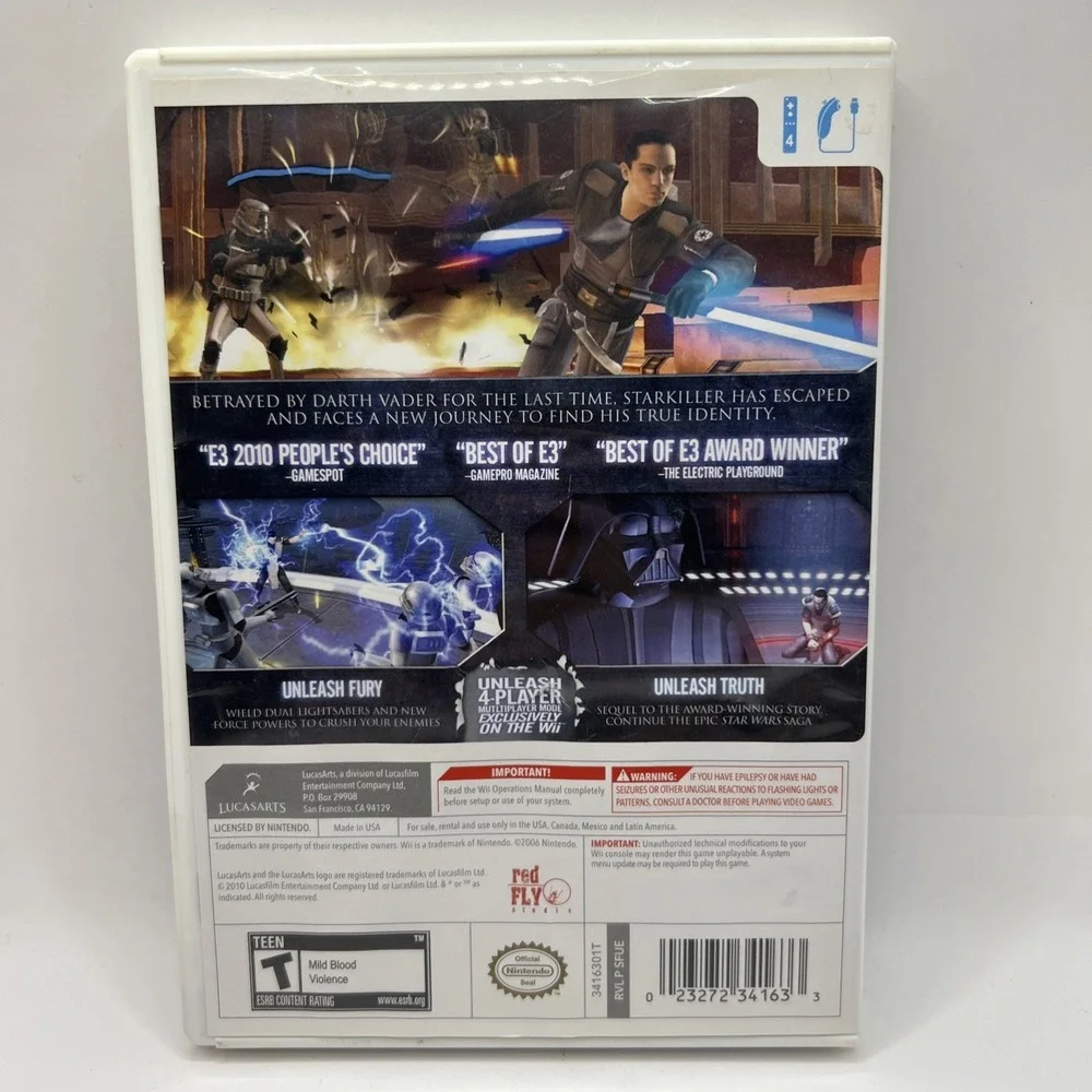 Star Wars: The Force Unleashed II (Nintendo Wii, 2010)